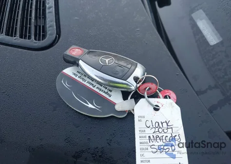 2007 Mercedes-Benz S 550 из США, поврежденный, VIN WDDNG71X47A057379